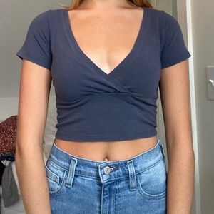 Brandy Melville Cropped T-Shirt